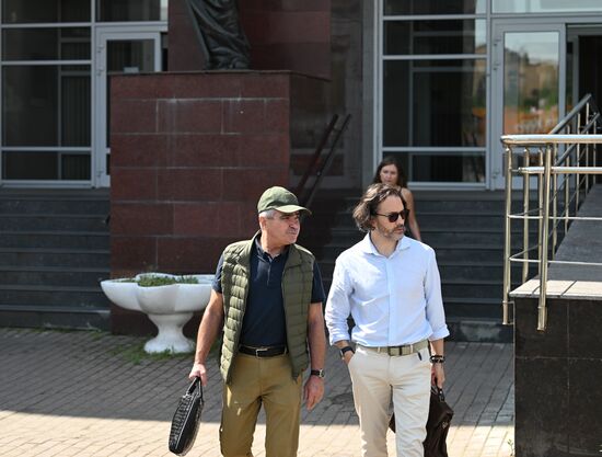 Russia Military Park Head Fraud Trial