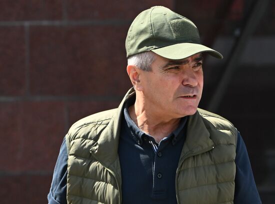 Russia Military Park Head Fraud Trial