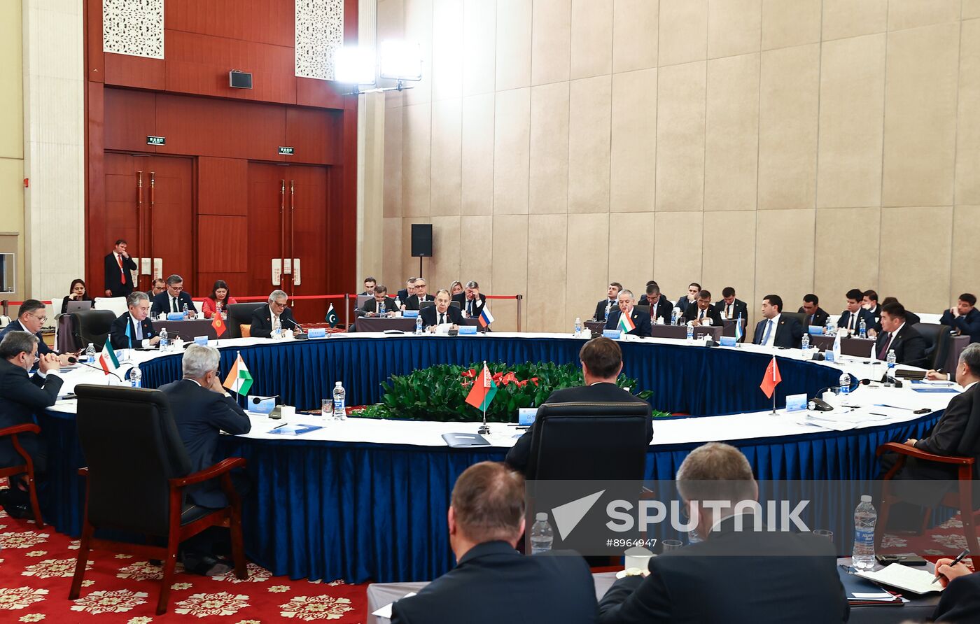 China SCO Foreign Ministers Council