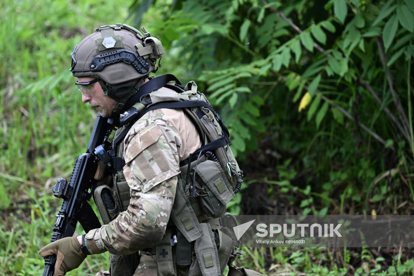 Russia Navy Marines Drills