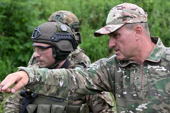 Russia Navy Marines Drills