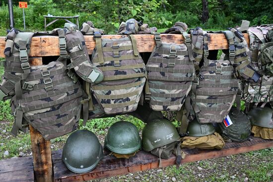 Russia Navy Marines Drills