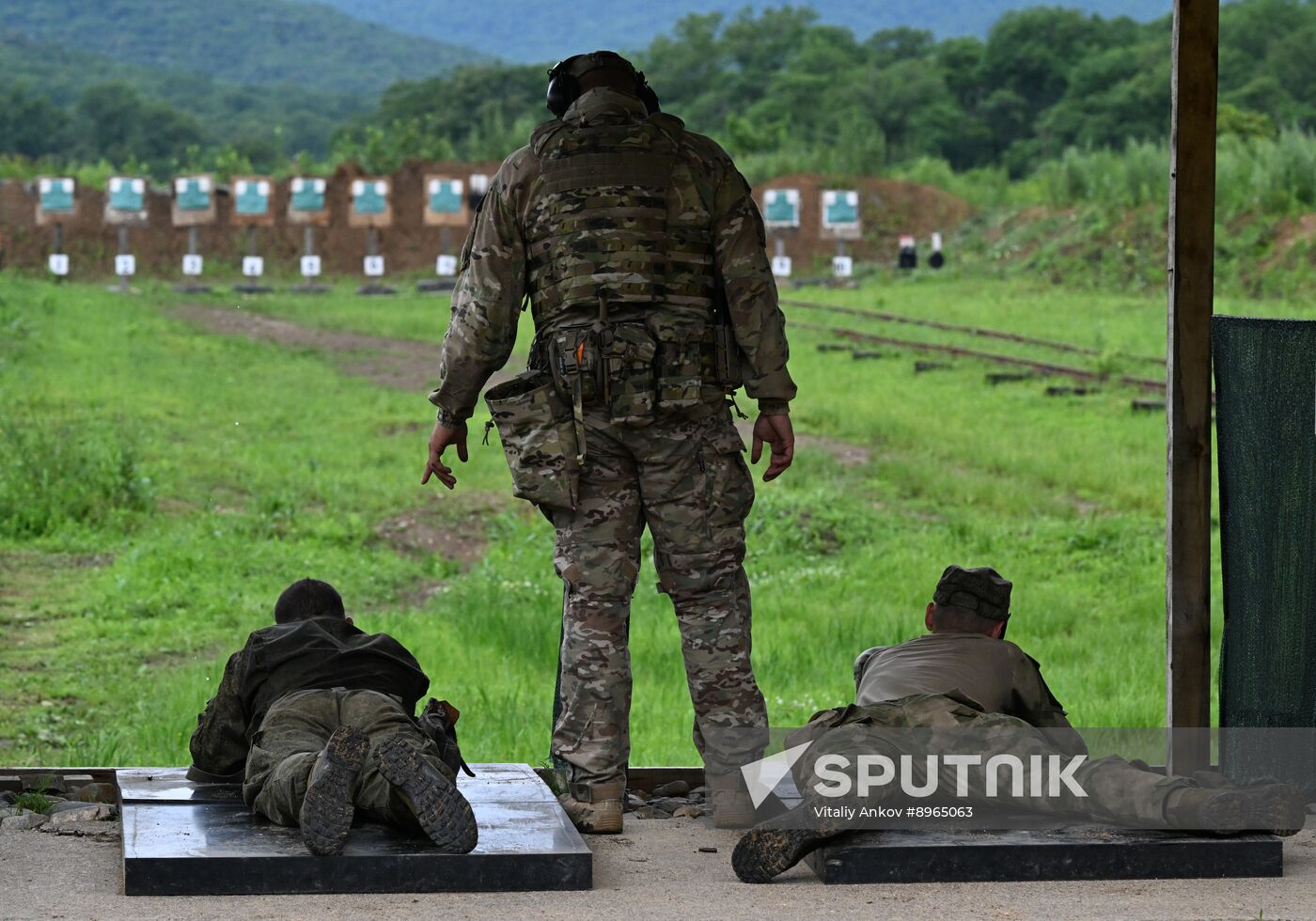 Russia Navy Marines Drills