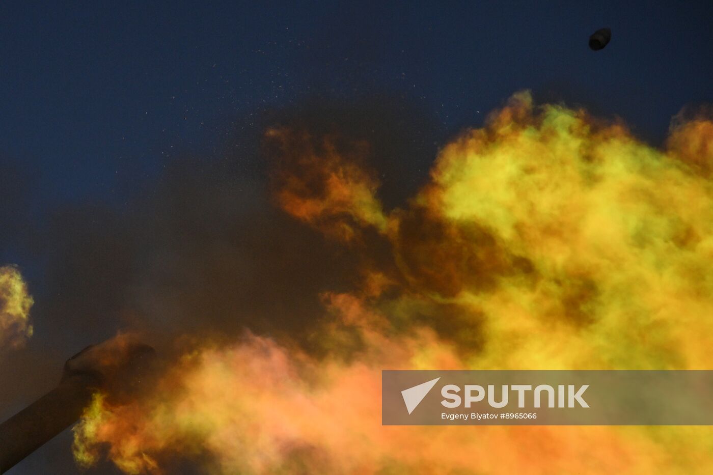 Russia Ukraine Military Operation Artillery Unit