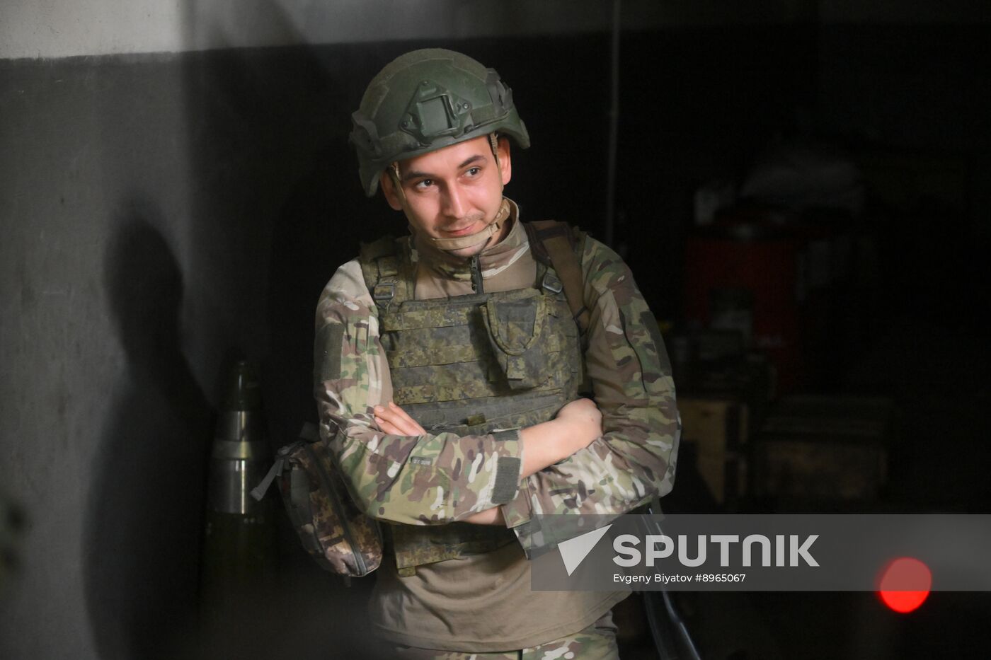 Russia Ukraine Military Operation Artillery Unit