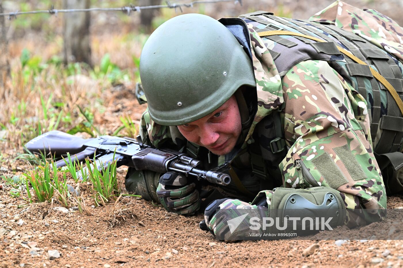 Russia Navy Marines Drills