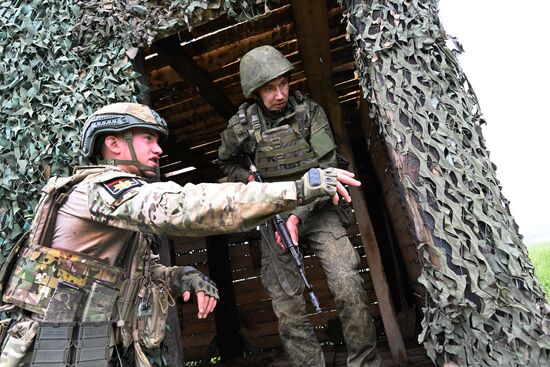 Russia Navy Marines Drills
