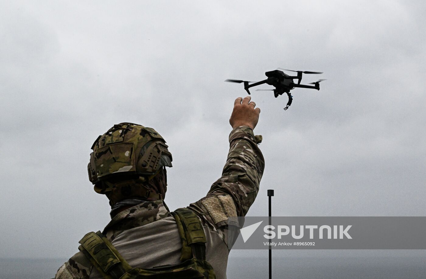 Russia Navy Marines Drills