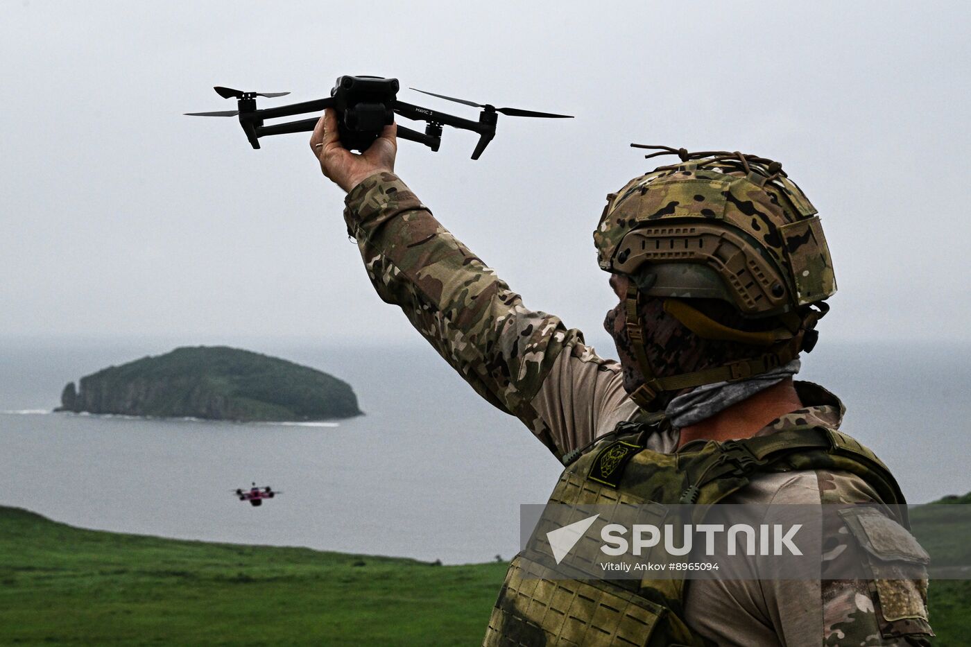 Russia Navy Marines Drills