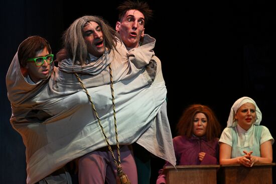 Russia Chekhov Theatre Festival Measure For Measure