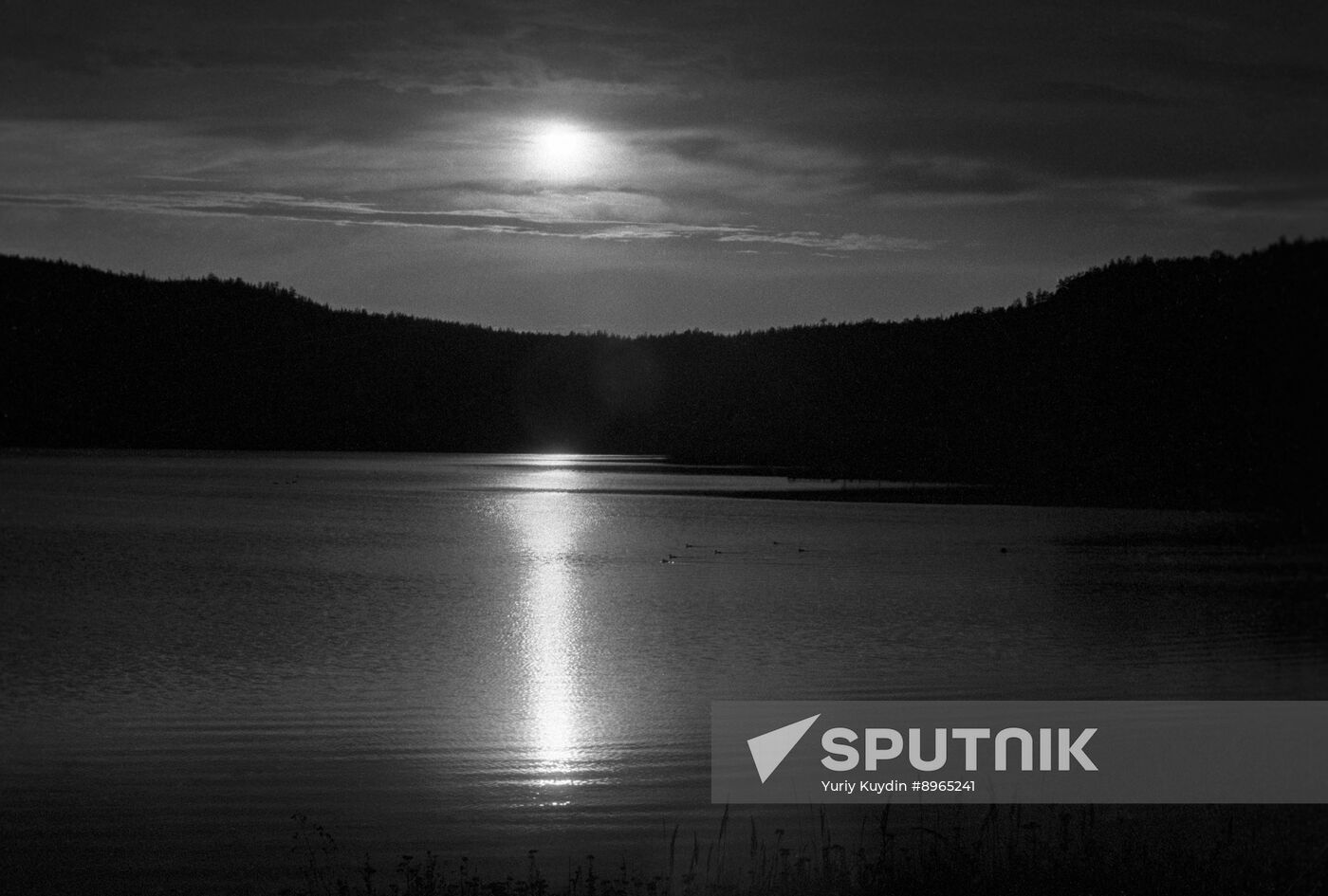 Lake Pashennoye in Kazakhstan