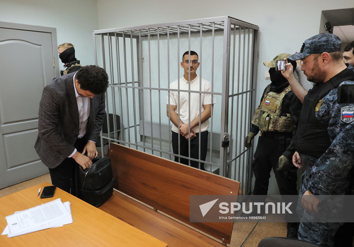 Russia Azerbaijan Diaspora Leader Son Detention