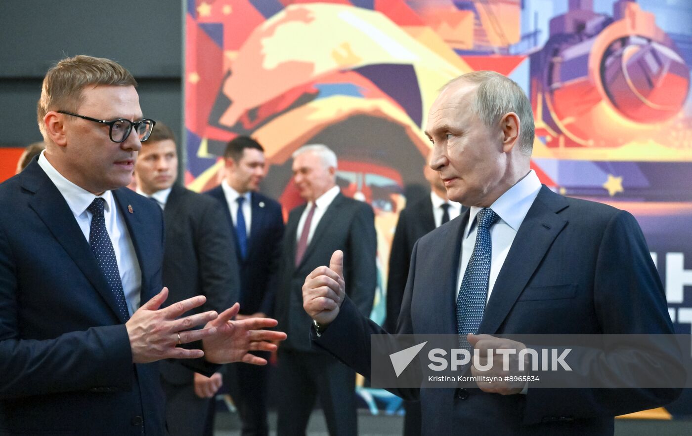 Russia Putin Ural Federal District