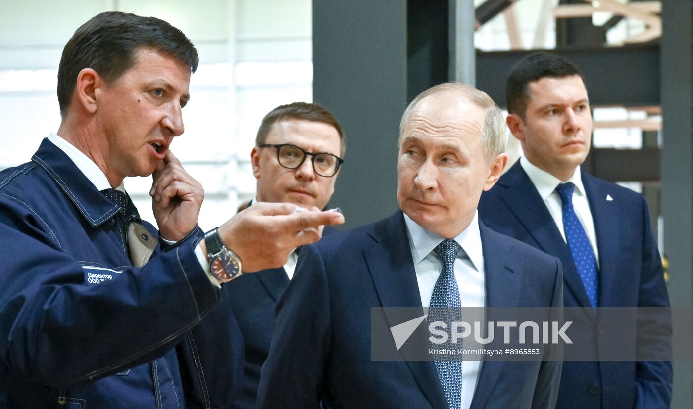 Russia Putin Ural Federal District