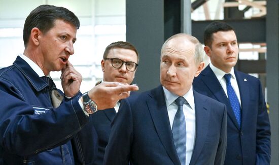 Russia Putin Ural Federal District