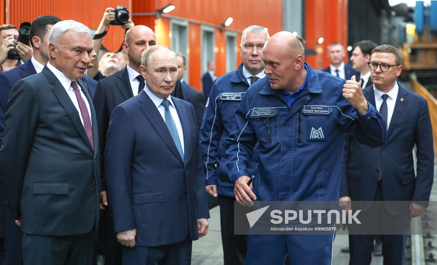 Russia Putin Ural Federal District