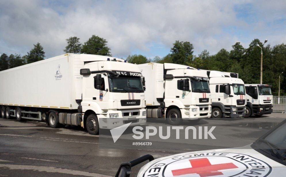 Russia Ukraine Military Operation Soldiers Bodies Exchange