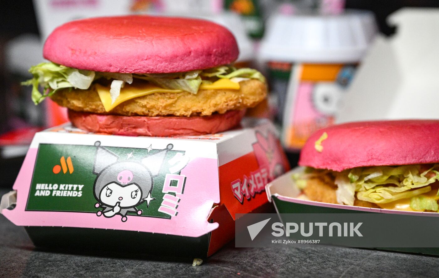 Russia Fast Food Chain Burger