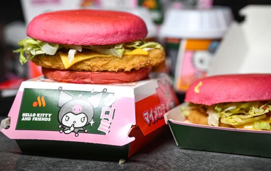 Russia Fast Food Chain Burger