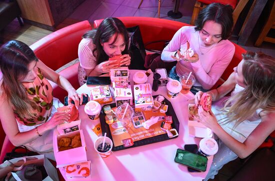Russia Fast Food Chain Burger