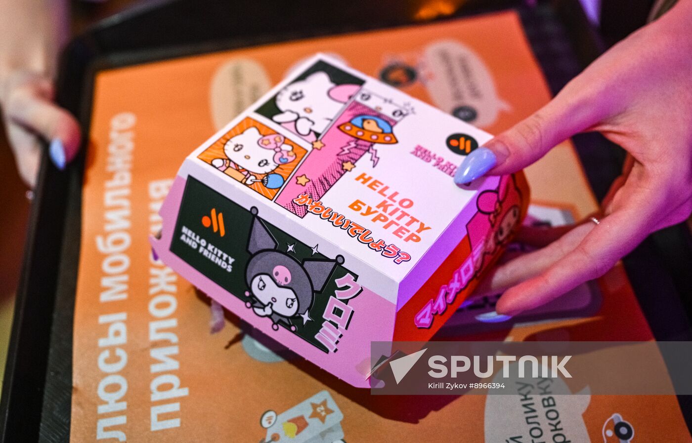 Russia Fast Food Chain Burger