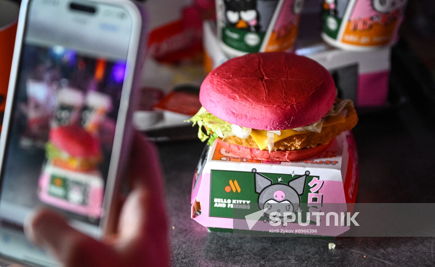 Russia Fast Food Chain Burger