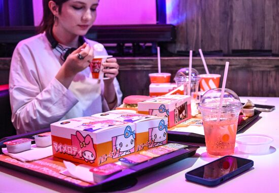 Russia Fast Food Chain Burger
