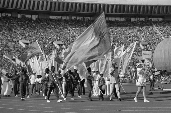 12th Festival of Youth and Students in Moscow