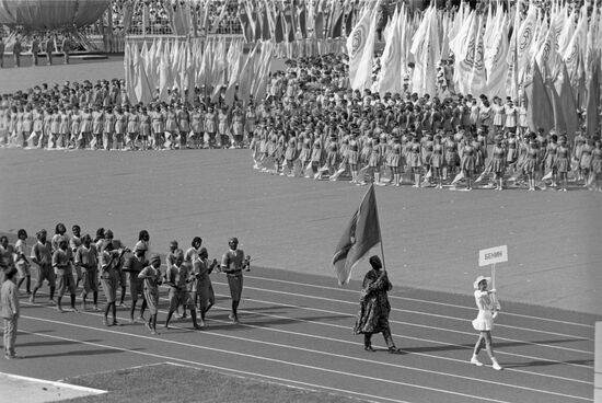 12th World Festival of Youth and Students in Moscow