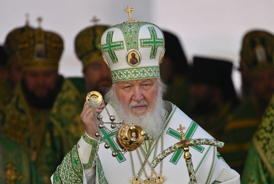 Russia Religion St Sergius Relics Uncovering Feast