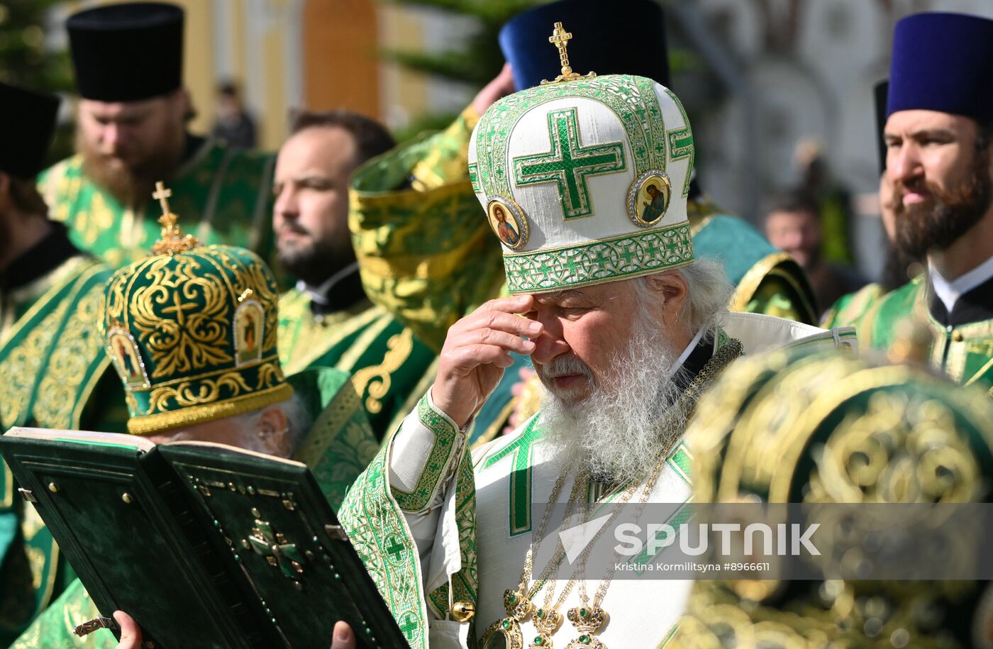 Russia Religion St Sergius Relics Uncovering Feast