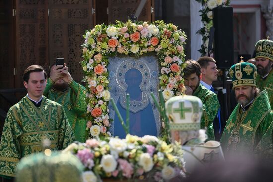 Russia Religion St Sergius Relics Uncovering Feast