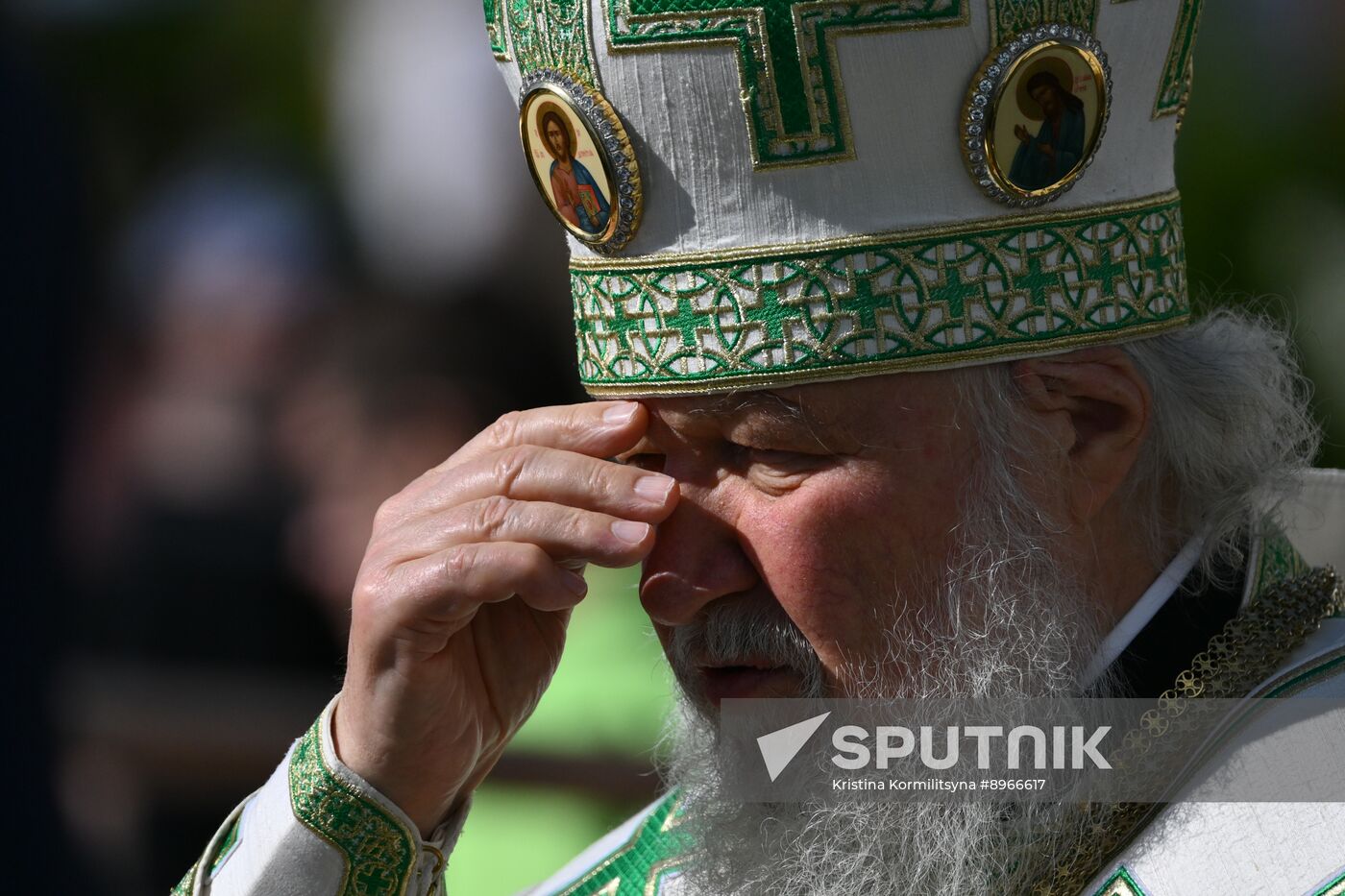 Russia Religion St Sergius Relics Uncovering Feast