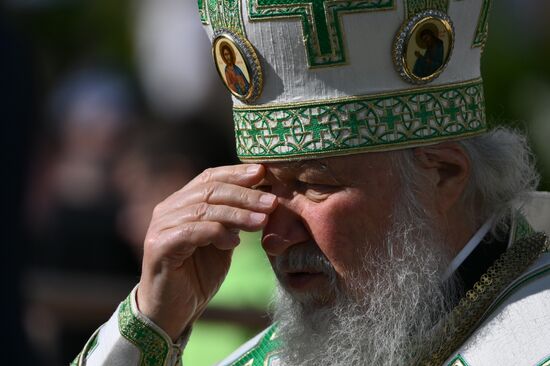 Russia Religion St Sergius Relics Uncovering Feast
