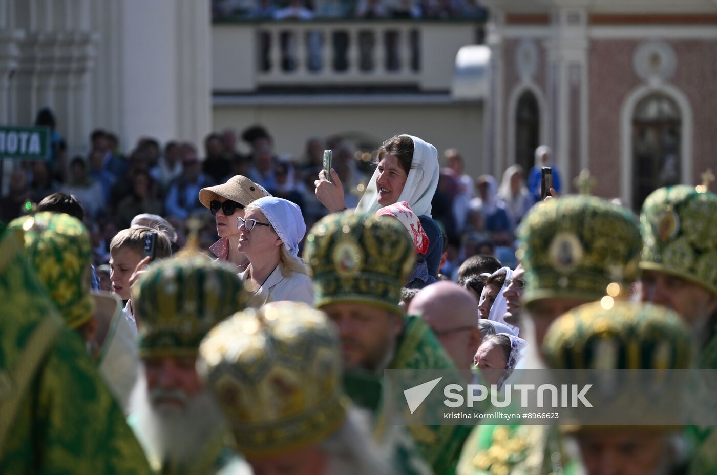 Russia Religion St Sergius Relics Uncovering Feast