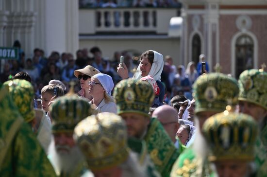 Russia Religion St Sergius Relics Uncovering Feast