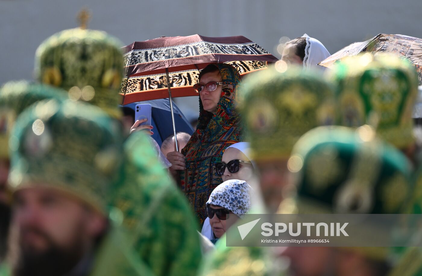 Russia Religion St Sergius Relics Uncovering Feast