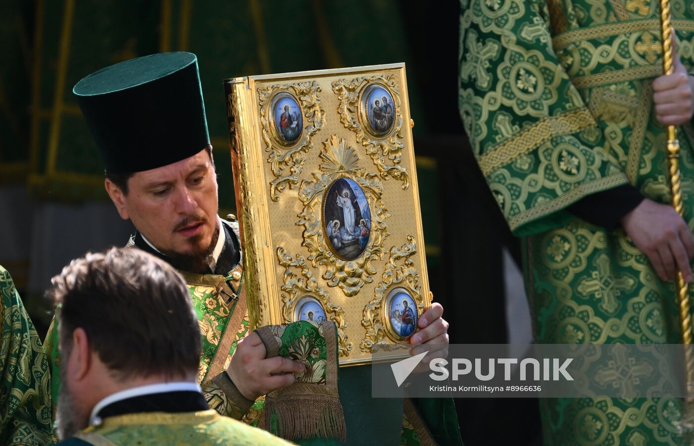 Russia Religion St Sergius Relics Uncovering Feast