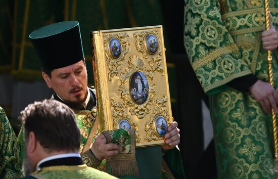 Russia Religion St Sergius Relics Uncovering Feast
