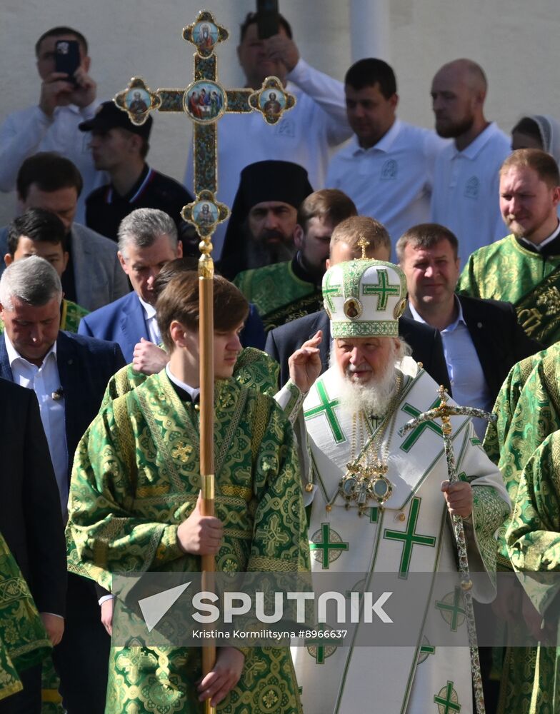 Russia Religion St Sergius Relics Uncovering Feast
