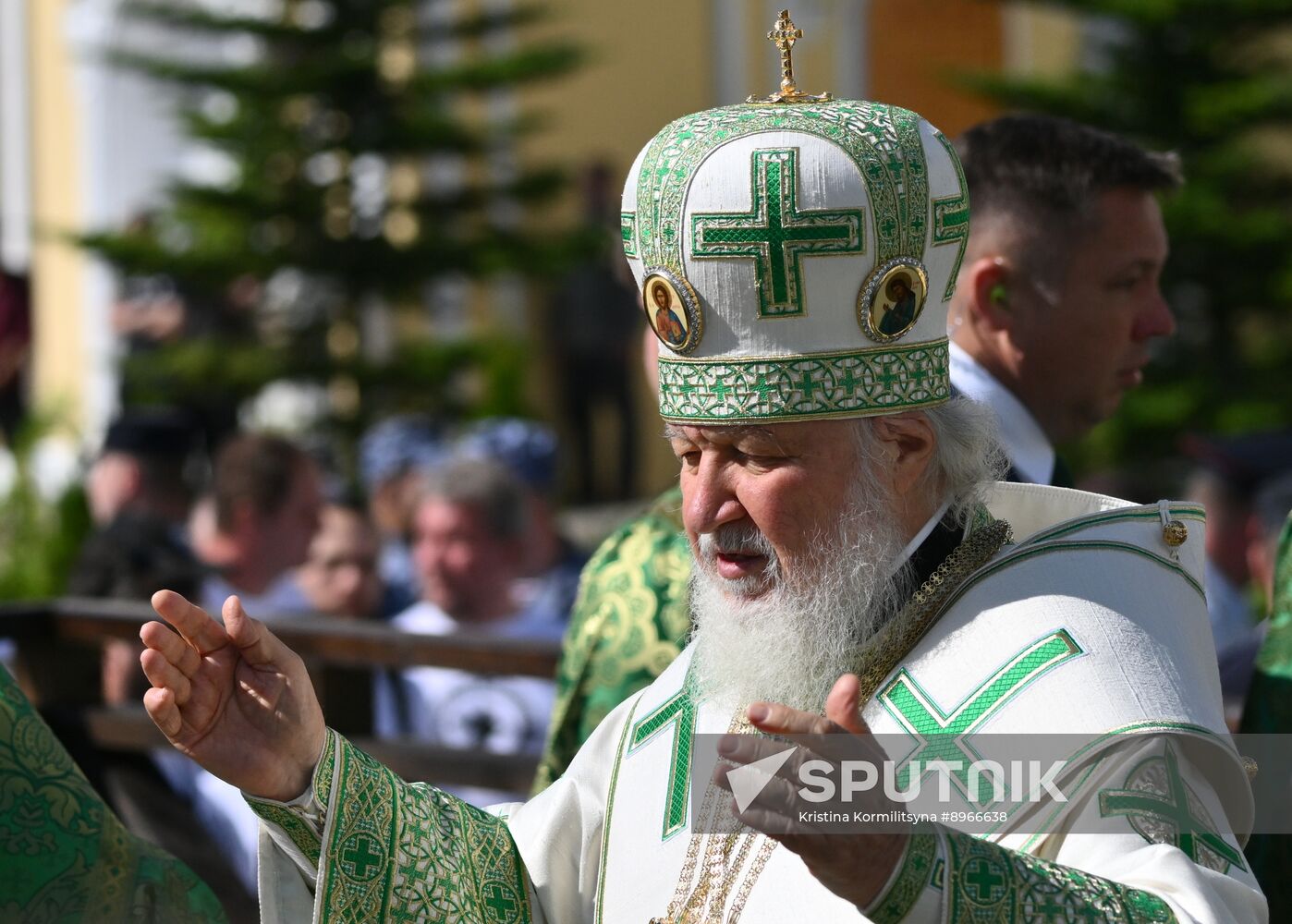 Russia Religion St Sergius Relics Uncovering Feast