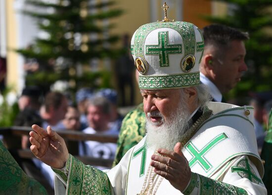 Russia Religion St Sergius Relics Uncovering Feast