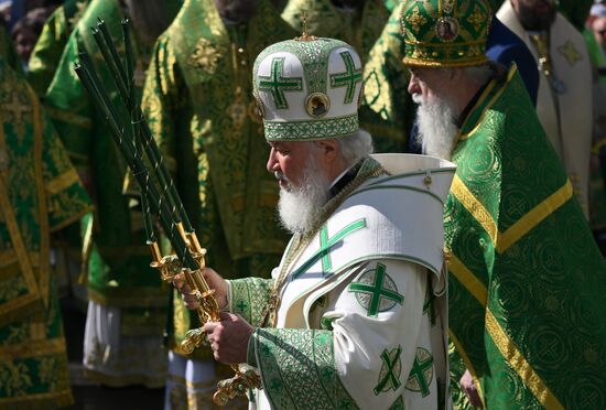 Russia Religion St Sergius Relics Uncovering Feast