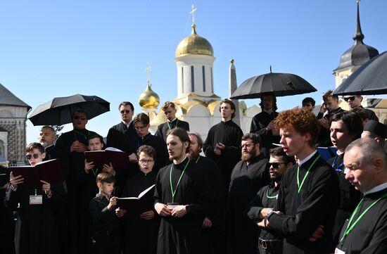 Russia Religion St Sergius Relics Uncovering Feast