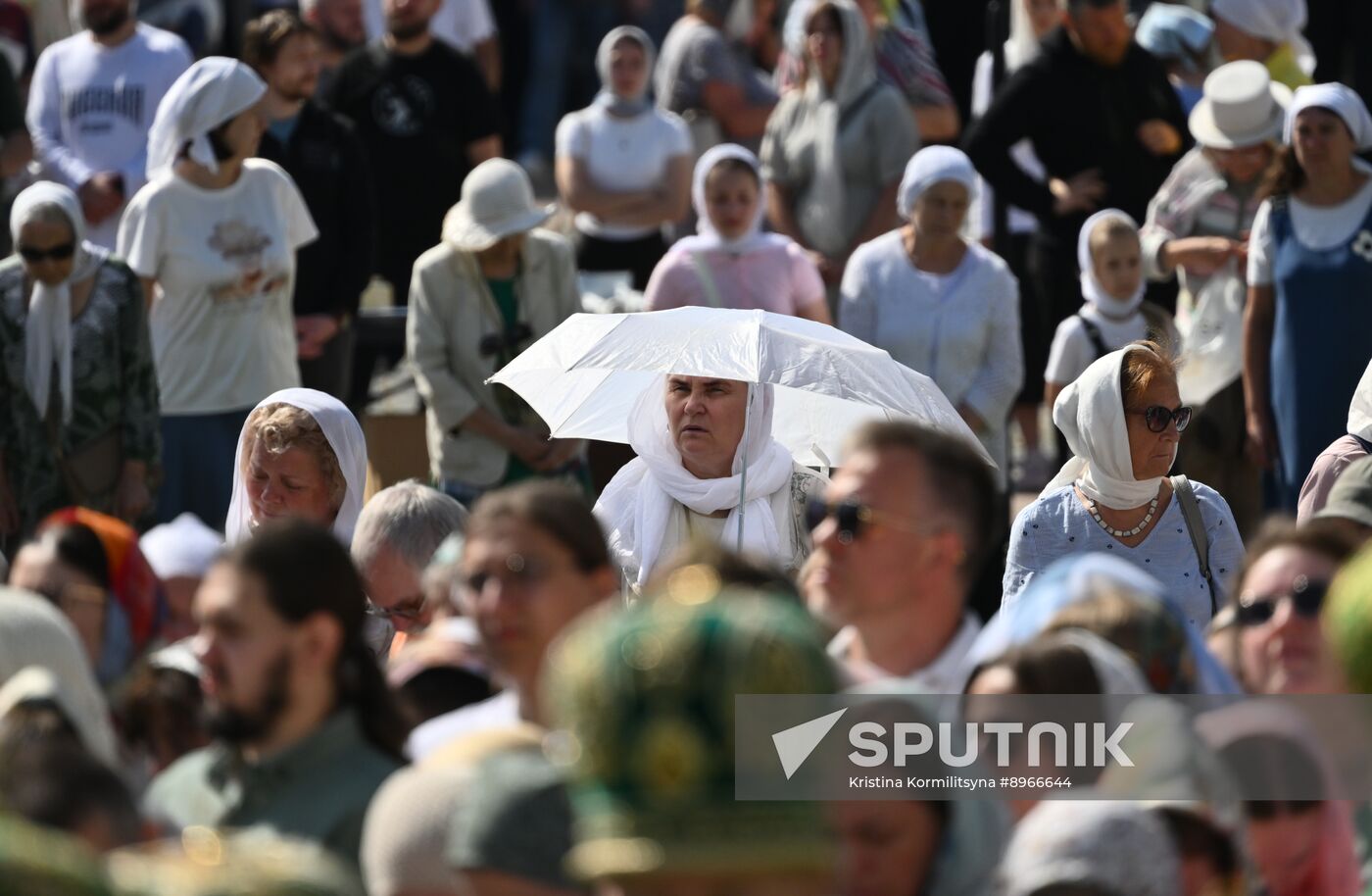 Russia Religion St Sergius Relics Uncovering Feast