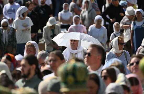 Russia Religion St Sergius Relics Uncovering Feast