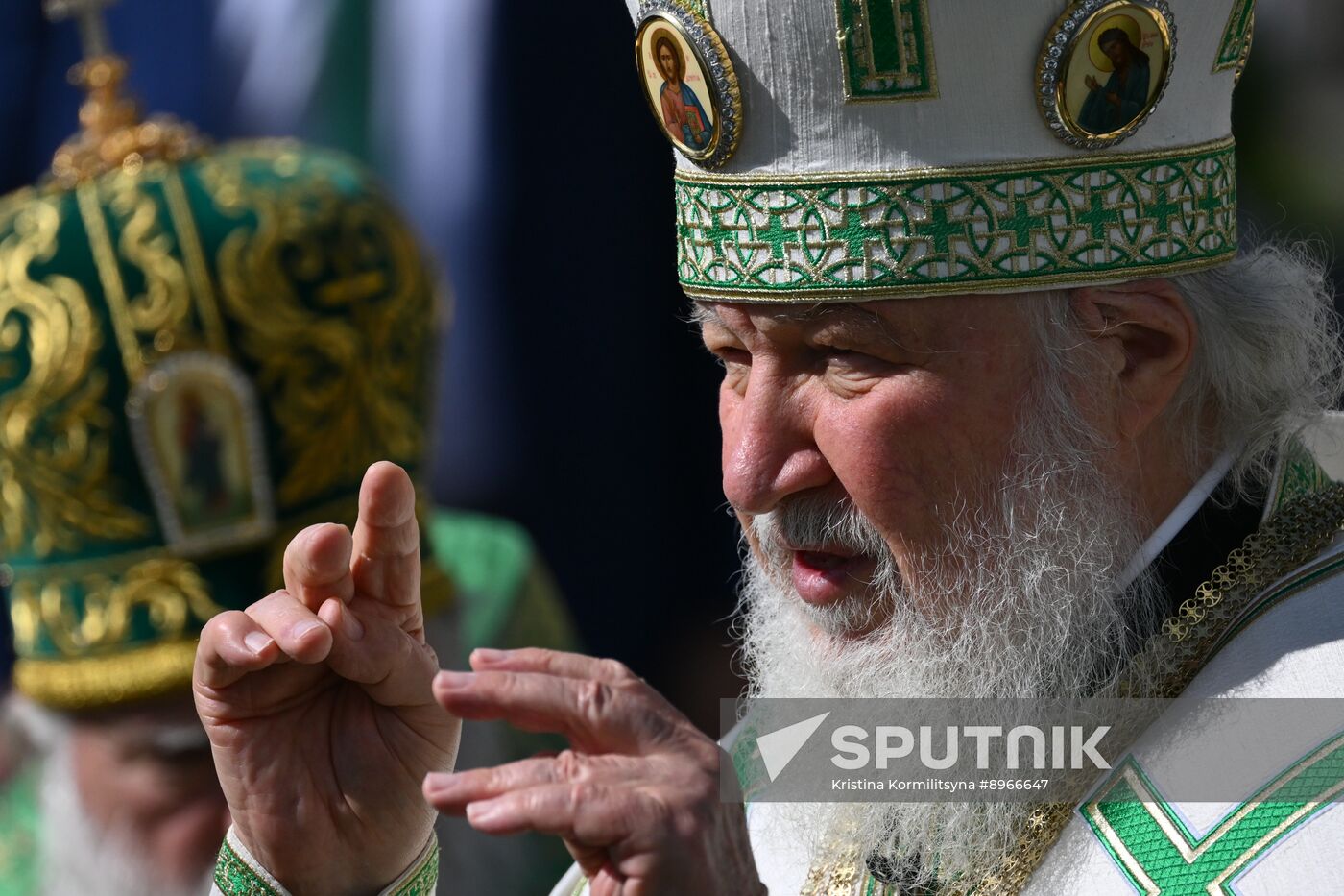 Russia Religion St Sergius Relics Uncovering Feast