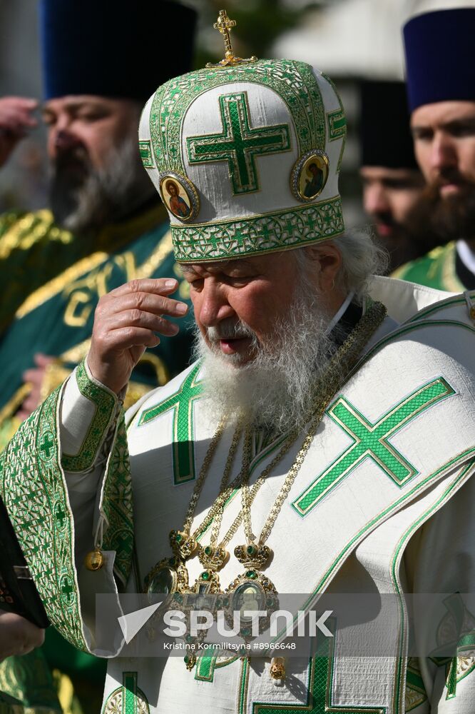 Russia Religion St Sergius Relics Uncovering Feast