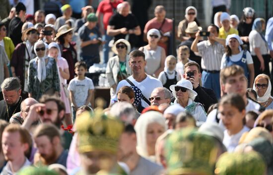Russia Religion St Sergius Relics Uncovering Feast