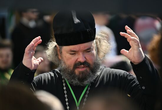 Russia Religion St Sergius Relics Uncovering Feast